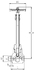 Криогенный запорный клапан CCK T451DA10-40 PN160