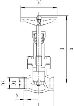 Криогенный запорный клапан CCK J6(2)1F-40P