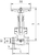 Запорный клапан CCK T325A10-100 PN40
