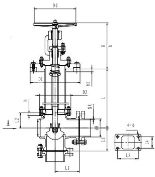 Криогенный запорный клапан угловой CCK T171DB25-50 PN10