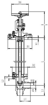 Криогенный запорный клапан угловой CCK T211DB20-40 PN16