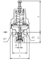 Криогенный регулятор давления типа T251DE6
