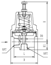 Криогенный регулятор давления типа T254DE6