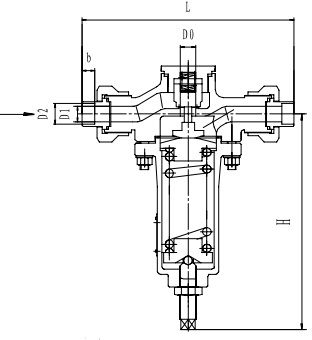 Криогенный регулятор давления типа T277DE15-50