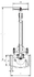 Криогенный запорный клапан CCK T325DB125-200 PN40