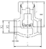 Криогенный обратный клапан T338DH10-40 PN40