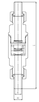 Криогенный обратный клапан T451DH10-25 PN160