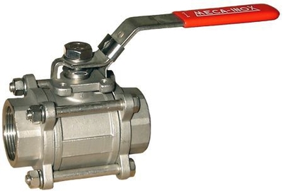 Трех корпусные шаровые краны Meca Inox серии P55i