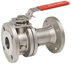 Двух корпусные шаровые краны Meca Inox серии R2P Long
